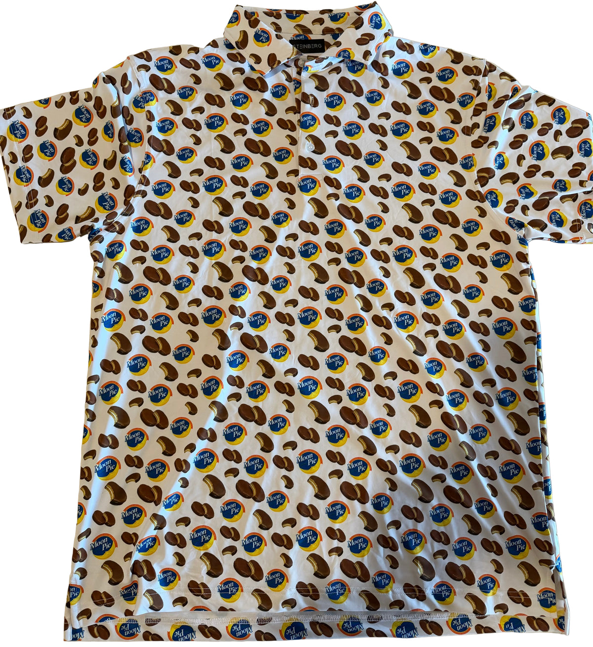PRE-SELL MoonPie Golf Polo Shirt White