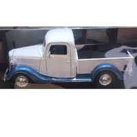 MoonPie Die Cast Christmas Truck with blue fenders