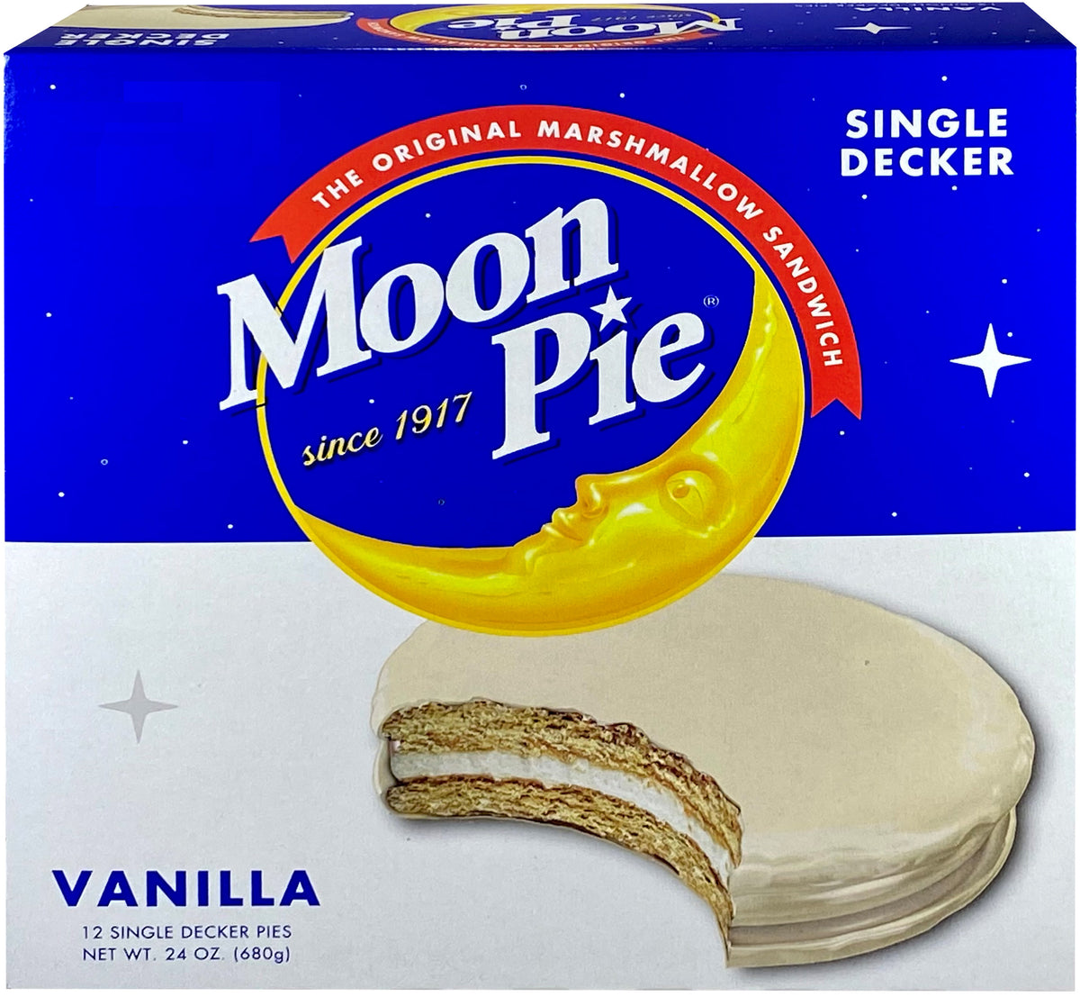 BAKERY FRESH Single MoonPie - Vanilla
