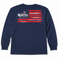 Long Sleeve Navy Flag
