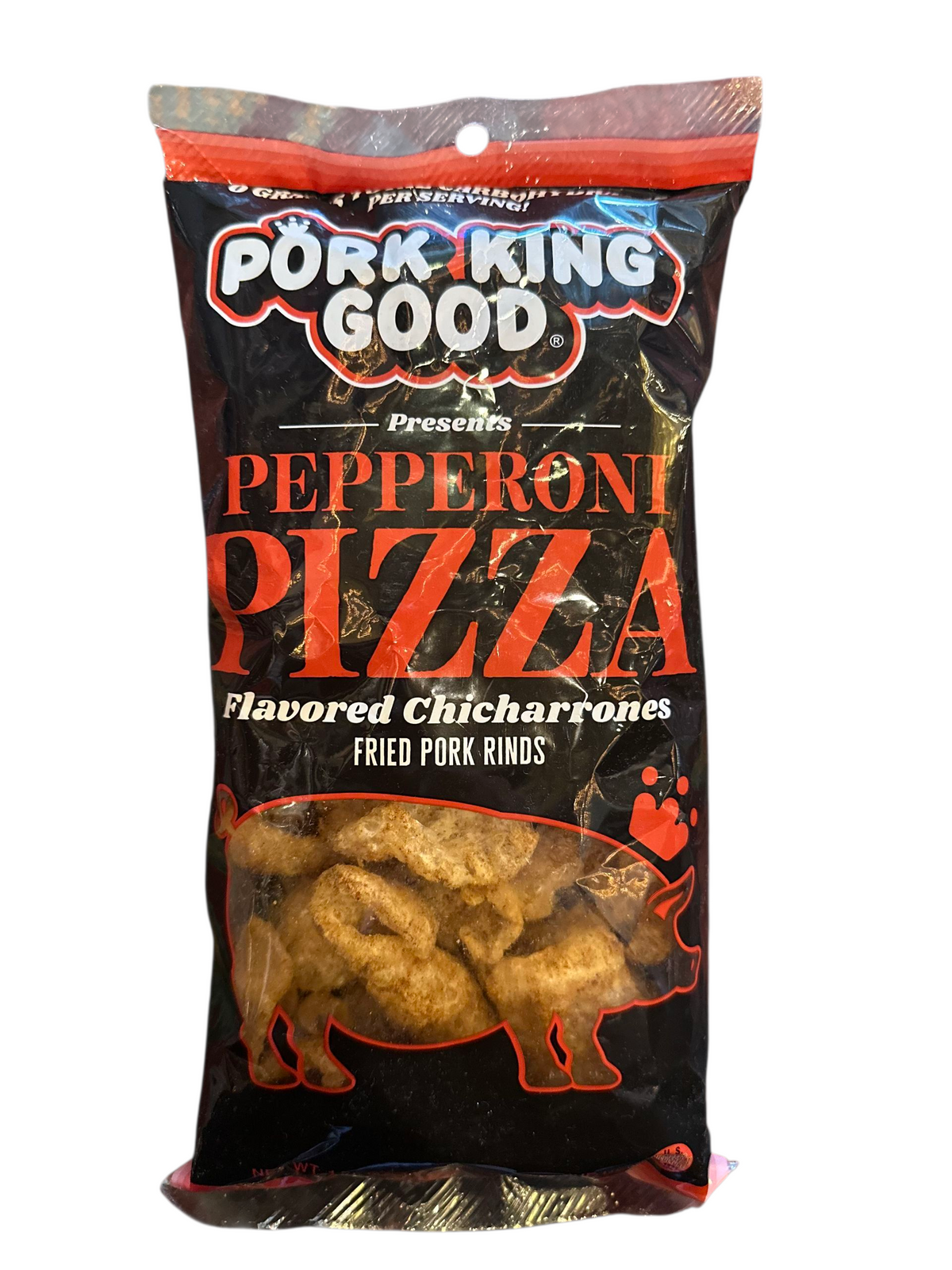Pork King Good - Pepperoni Pizza Fried Pork Rind