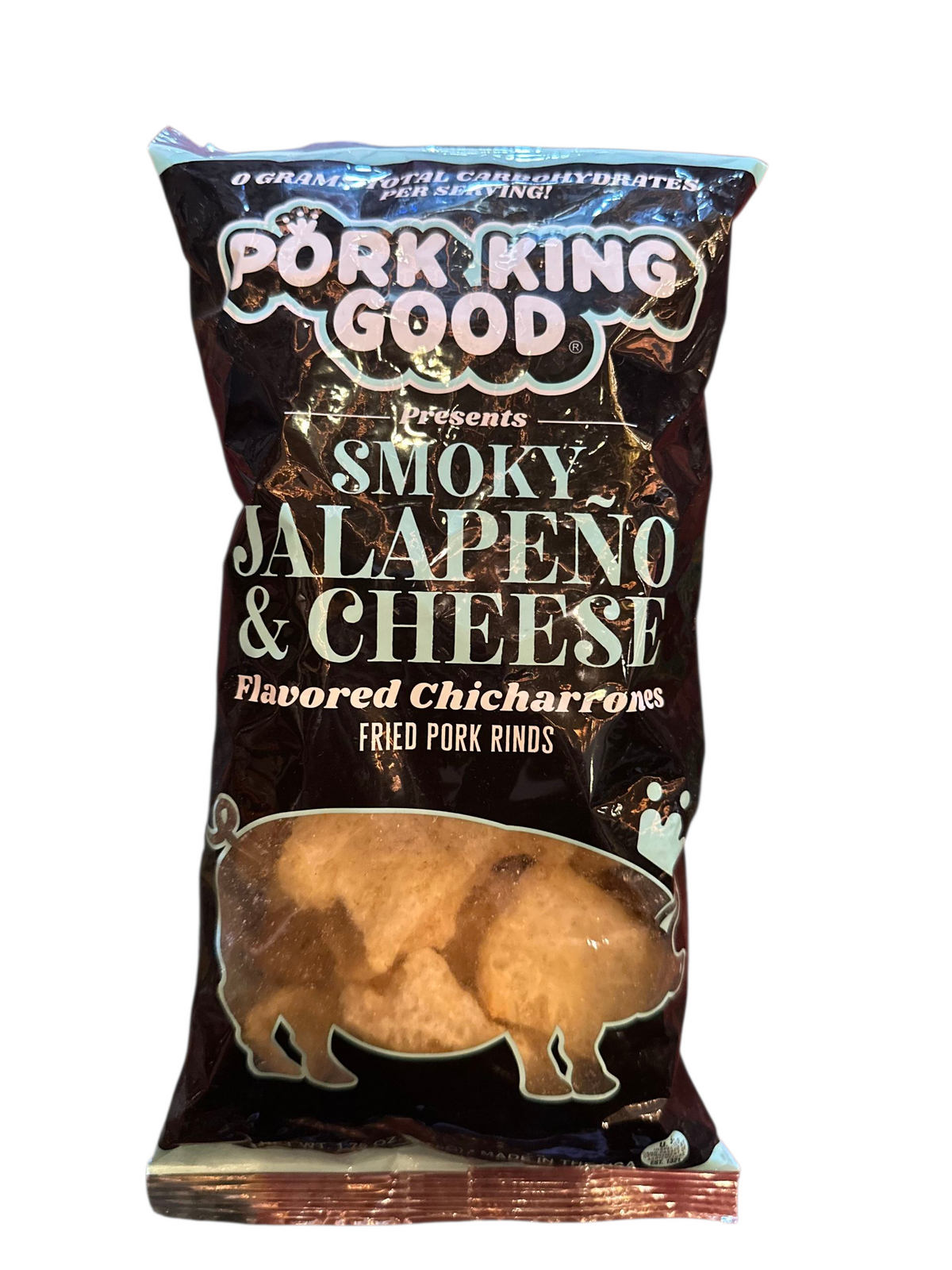 Pork King Good - Smokey Jalapeno & Cheese Fried Pork Rinds