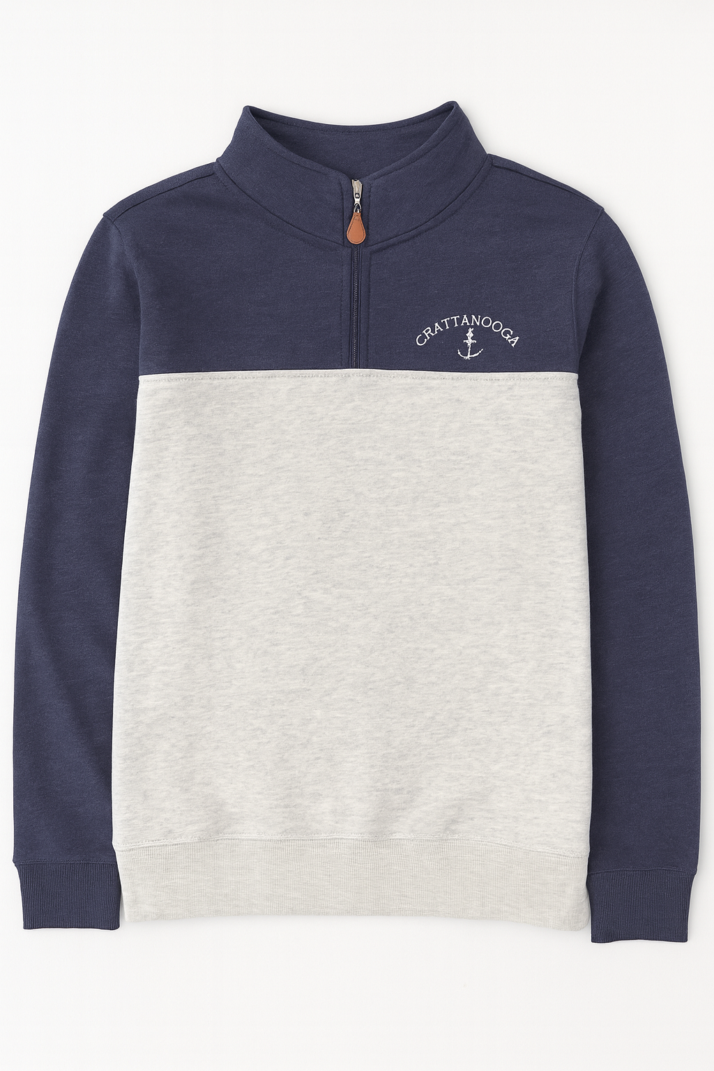 Chattanooga Navy & Gray Pull Over