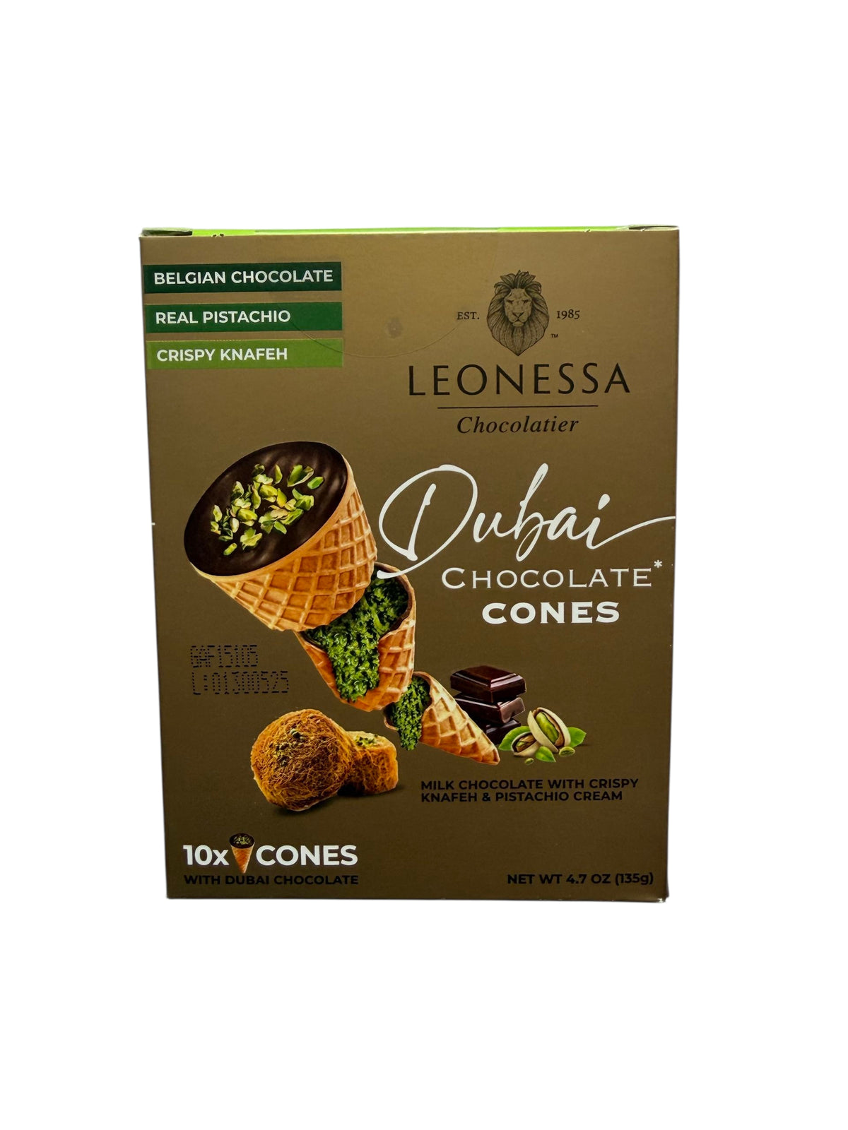 Dubai Chocolate Cone