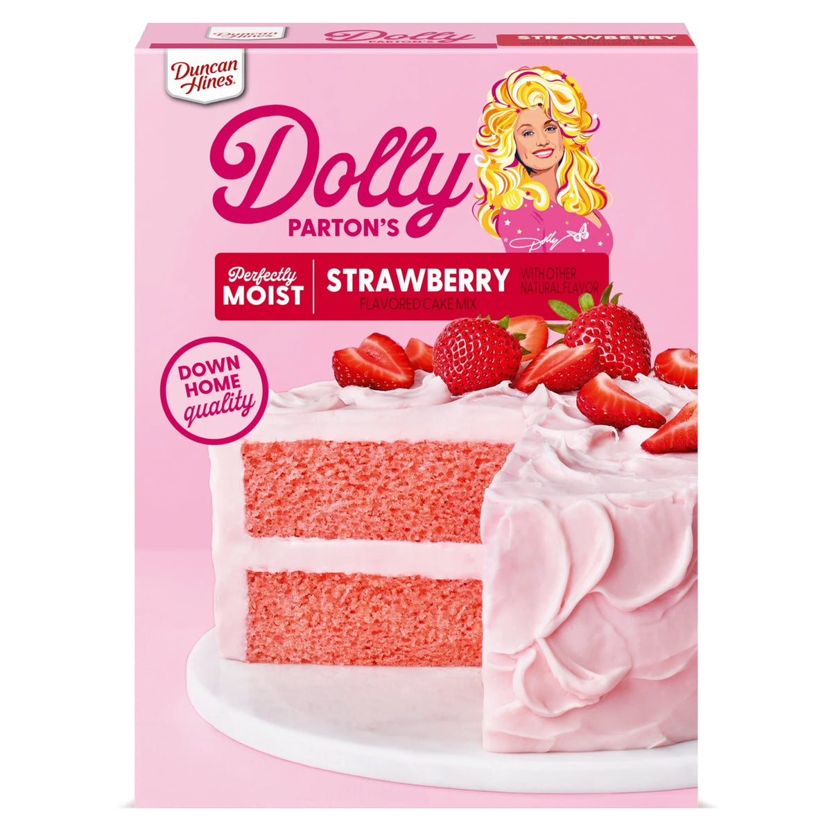 Dolly Parton Strawberry Cake Mix