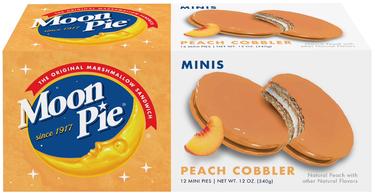BAKERY FRESH Peach Cobbler Mini Moonpie