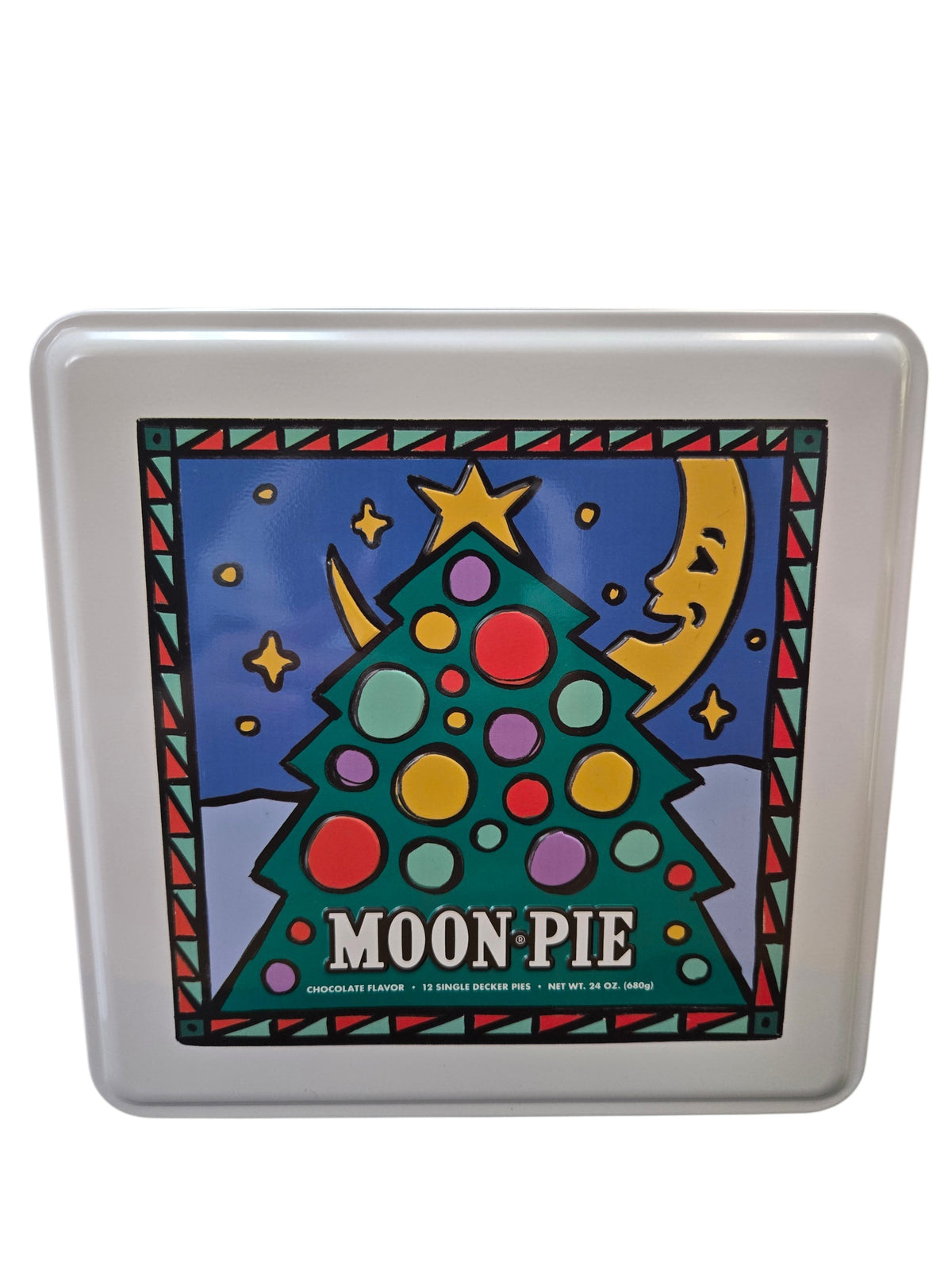 Christmas Tree Tin