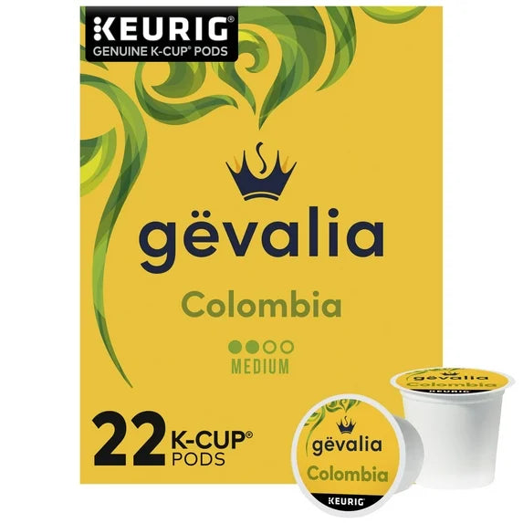Gevalia Coffee Colombia Blend Kcup 22 Count
