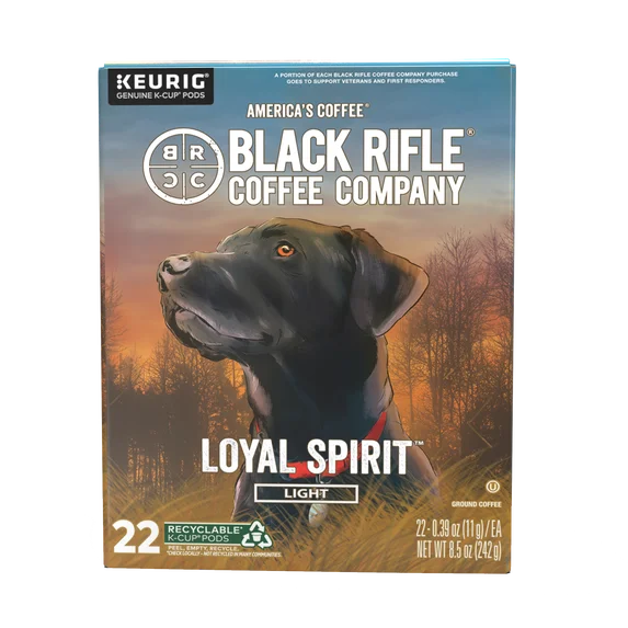 Black Rifle Coffee Loyal Spirit k-cup 22