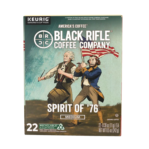 Black Rifle Coffee Spirit of 76 22 k-cup