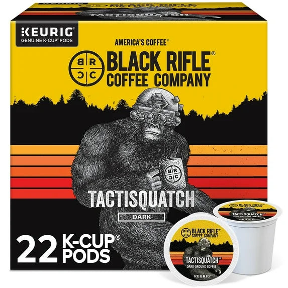 Black Rifle Coffee Tactisquatch 22 k-cup