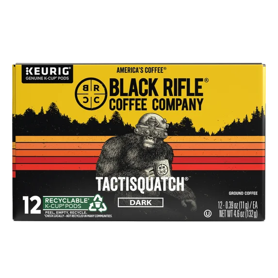 Black Rifle Coffee Tactisquatch 12 k-cup