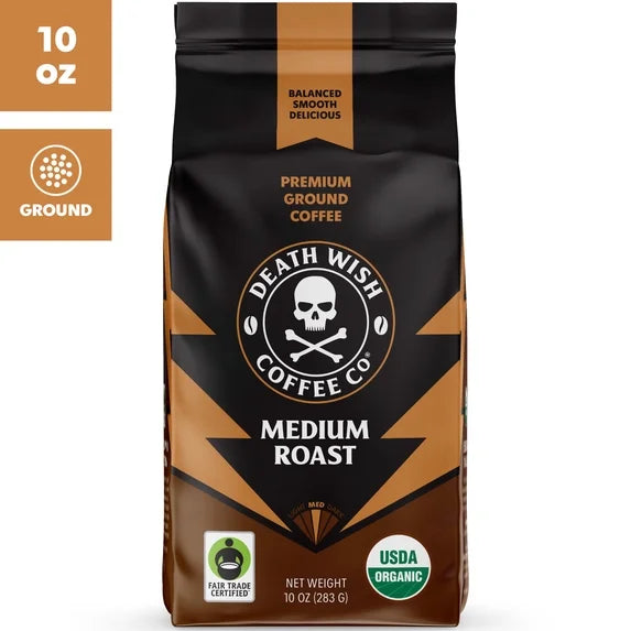 Death Wish Coffee Medium Roast