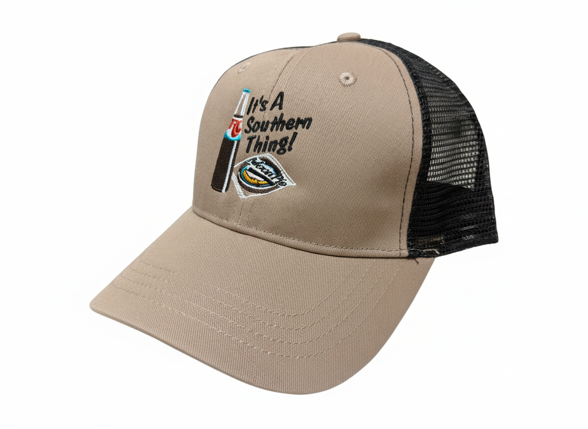Southern Thing Trucker Hat Tan/Black