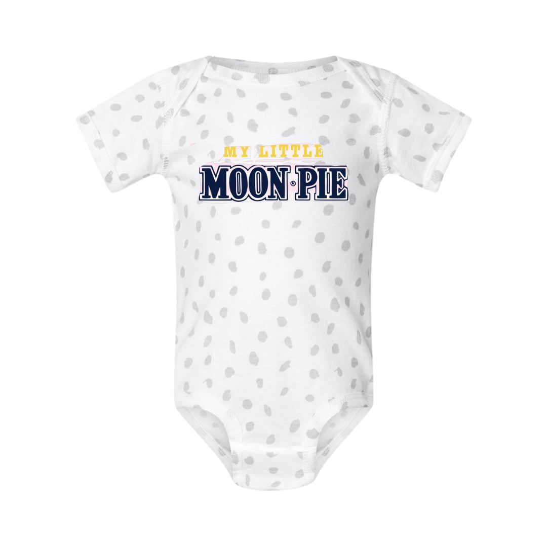 MoonPie Grey Spot Onesie