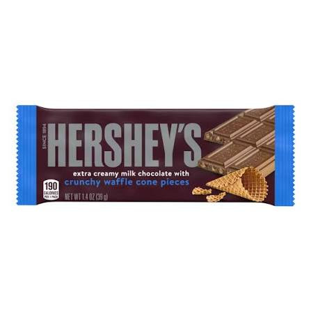 Hersheys Milk Chocolate Waffle Cone