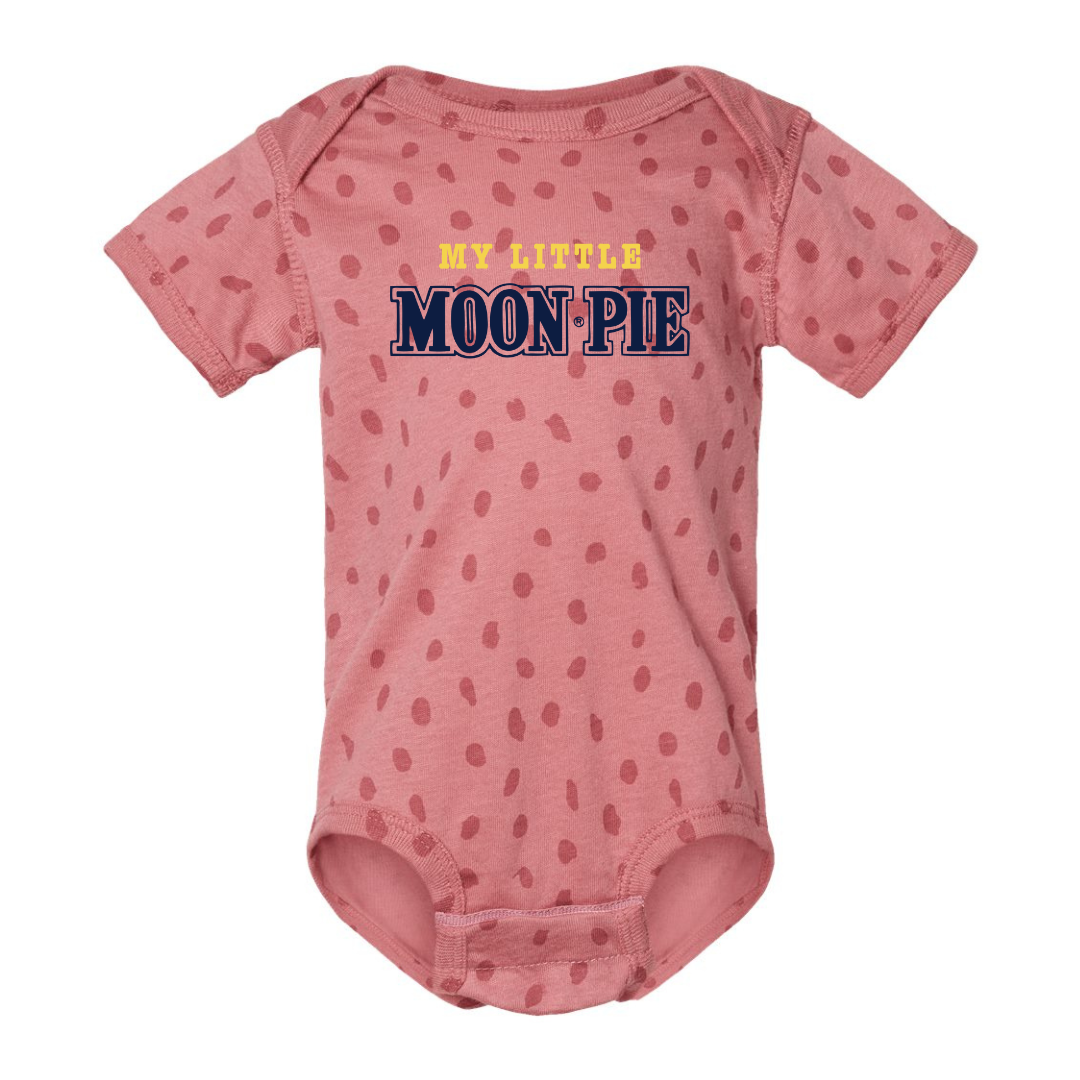 MoonPie Pink Spot Onesie