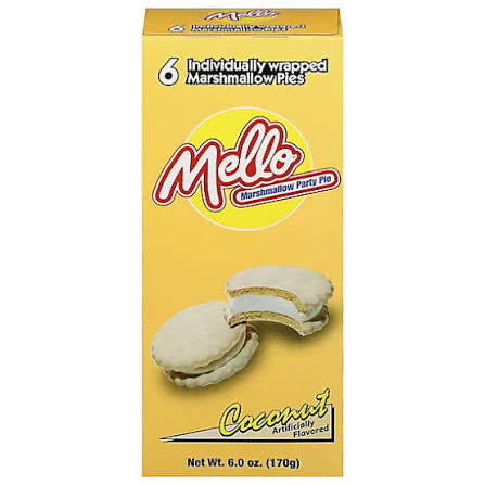 Mello Coconut Marshmallow Party Pie