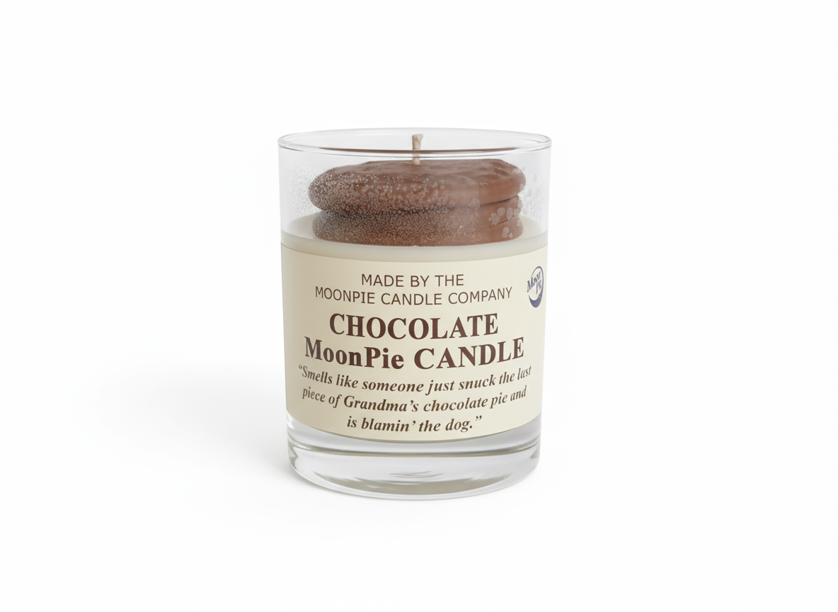 NEW! Chocolate MoonPie Scented Candle