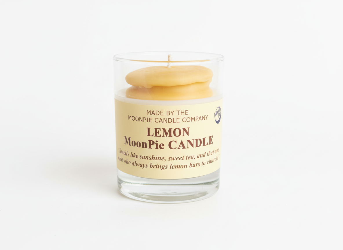 NEW! Lemon MoonPie Scented Candle