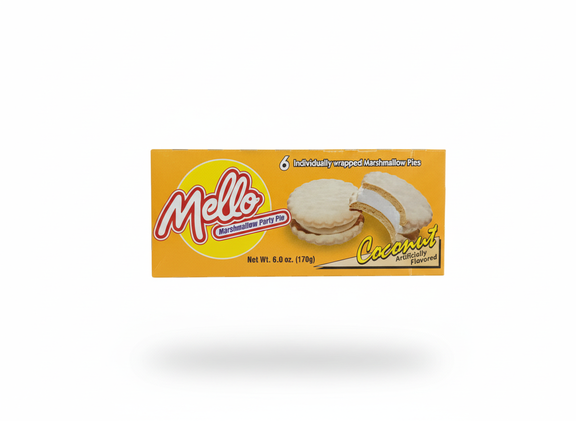 Mello Coconut Marshmallow Party Pie