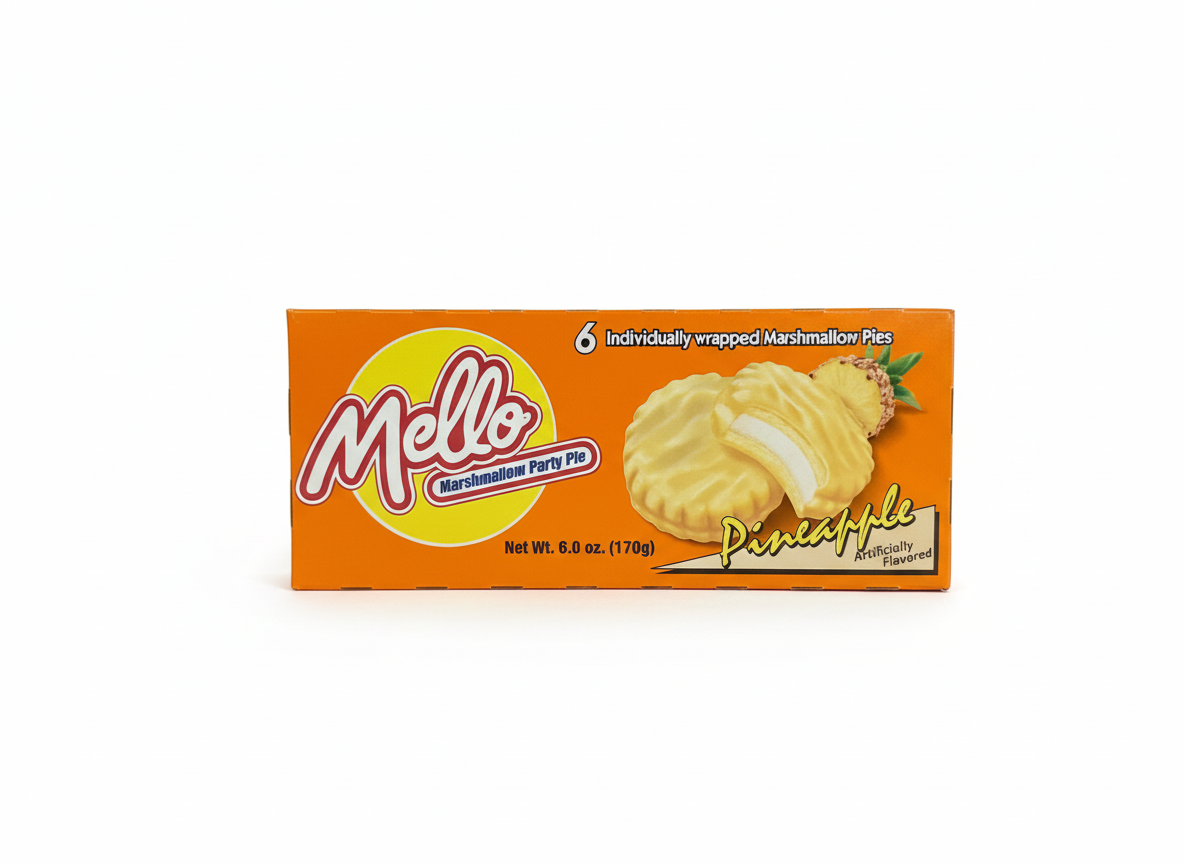 Mello Pineapple Marshmallow Party Pie