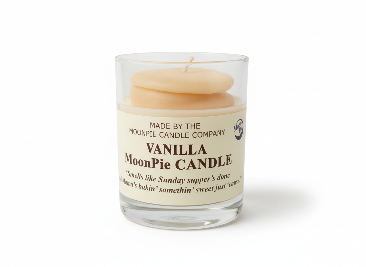 NEW! Vanilla MoonPie Scented Candle