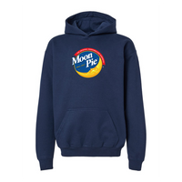 MoonPie Logo Youth Hoodie - Navy