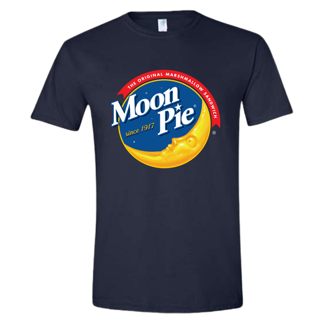 MoonPie Logo Tee Navy