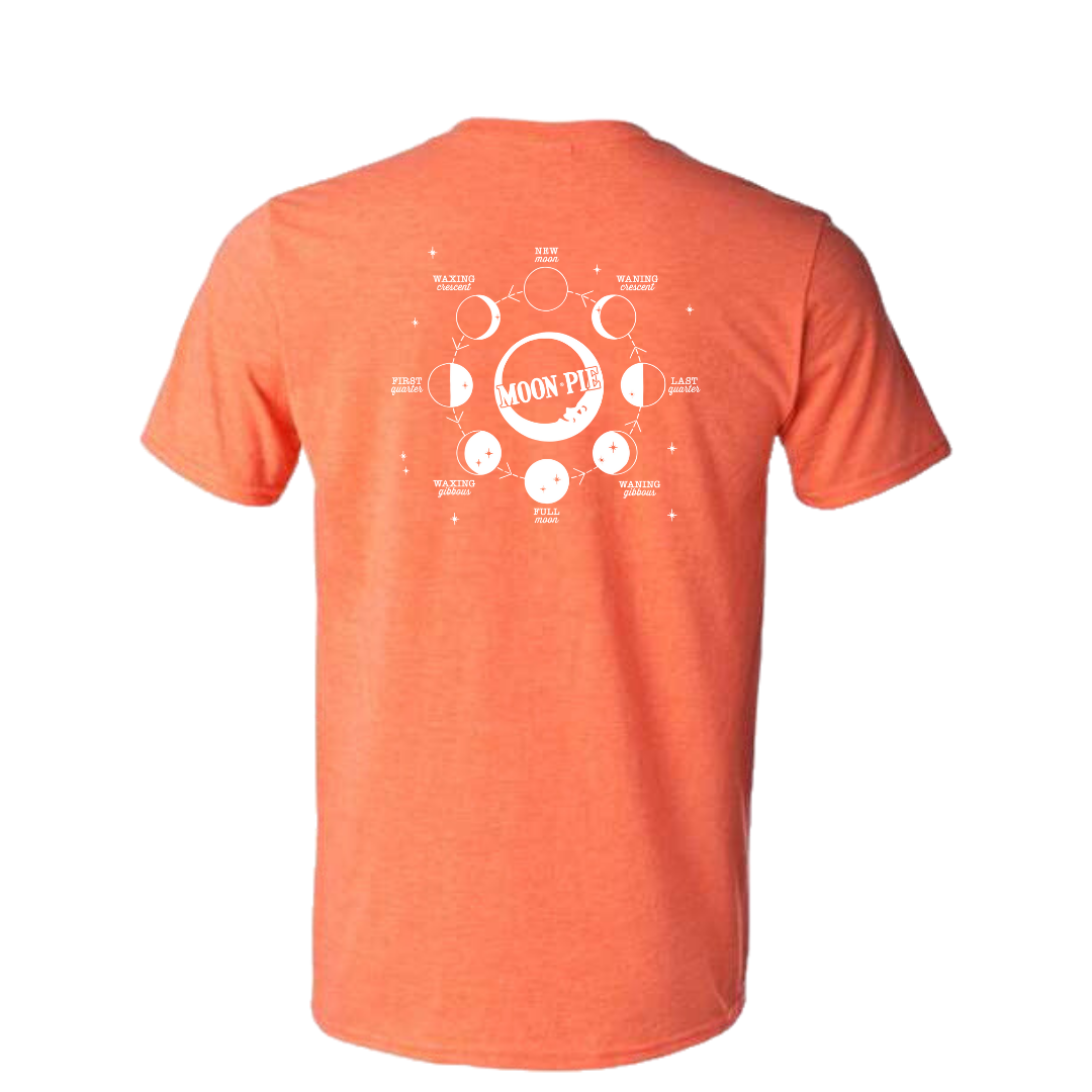 MoonPie Moon phase tee - H Orange