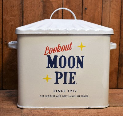 MoonPie Enamel Bread Box