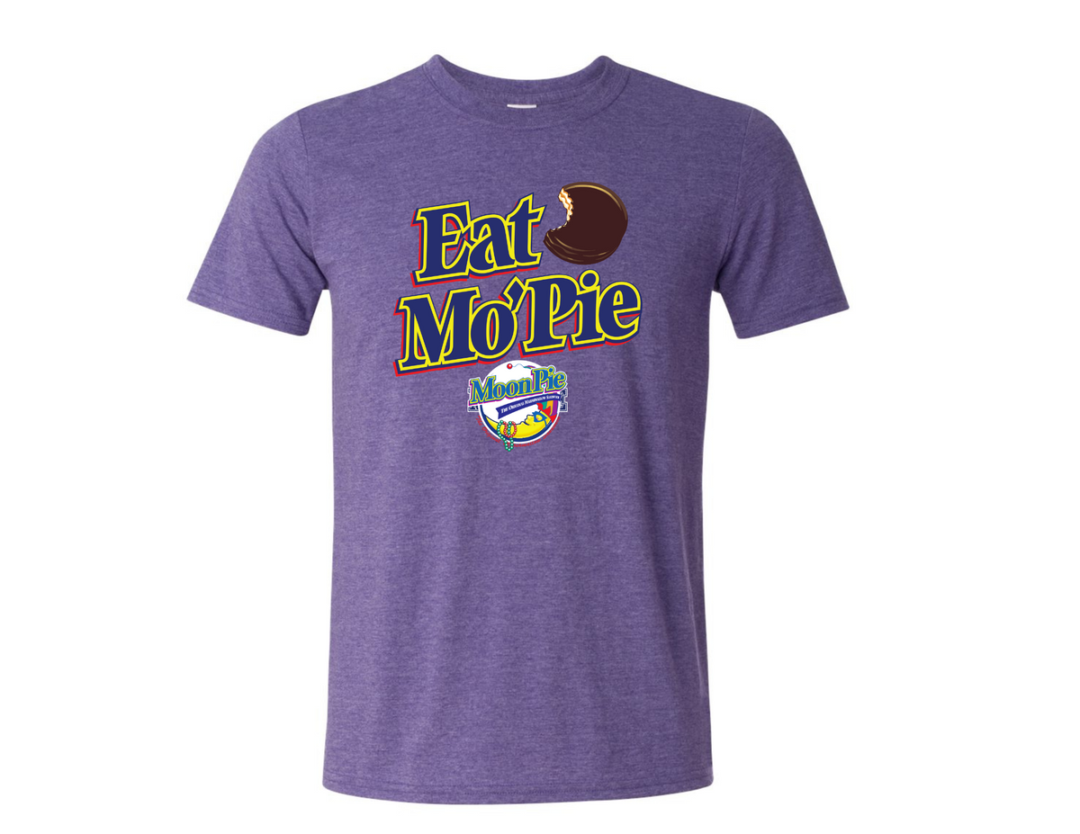 Mardi Gras Eat Mo Pie Tee - 4 colors