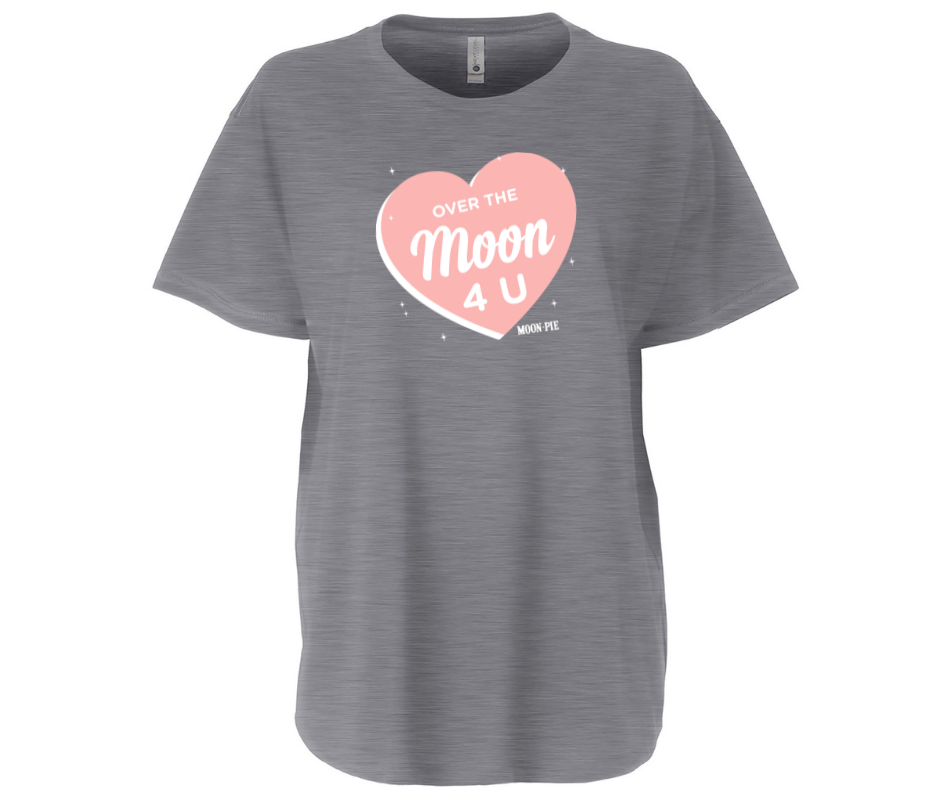 Womens Over the Moon 4 U Tee