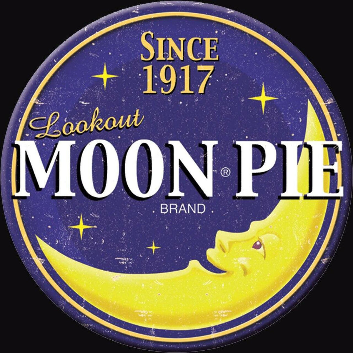 MoonPie 1917 Round Logo Magnet